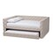 Baxton Studio Anabella Light Beige Upholstered Full Size Daybed with Trundle 147-8709 - alternate 8